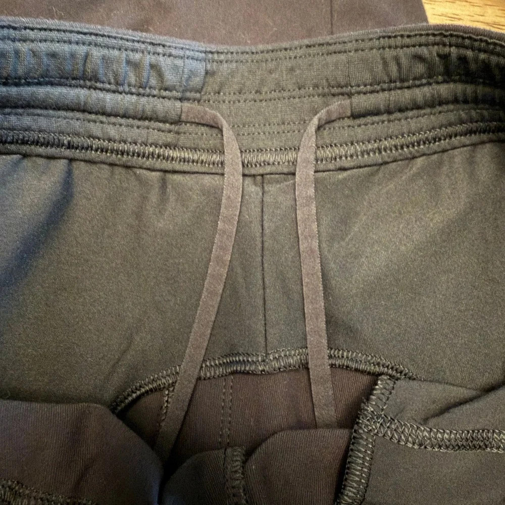 Lululemon ABC Jogger Tapered Pant Black Technical Activewear Mens Size XL